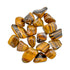 Tiger Eye Tumbled Stones for Confidence, Focus & Protection & Solar Plexus Support — brown polished, A grade from South Africa