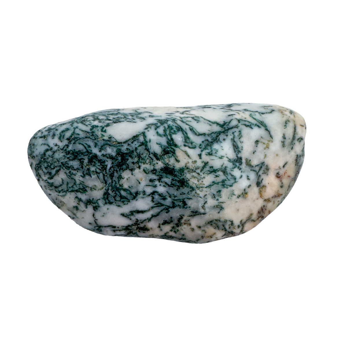 Tree Agate Tumbled Stones | A Grade | Botswana | 1–1.50 Inch