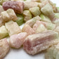 Raw Watermelon Tourmaline rough from Minas Gerais Brazil bulk lot