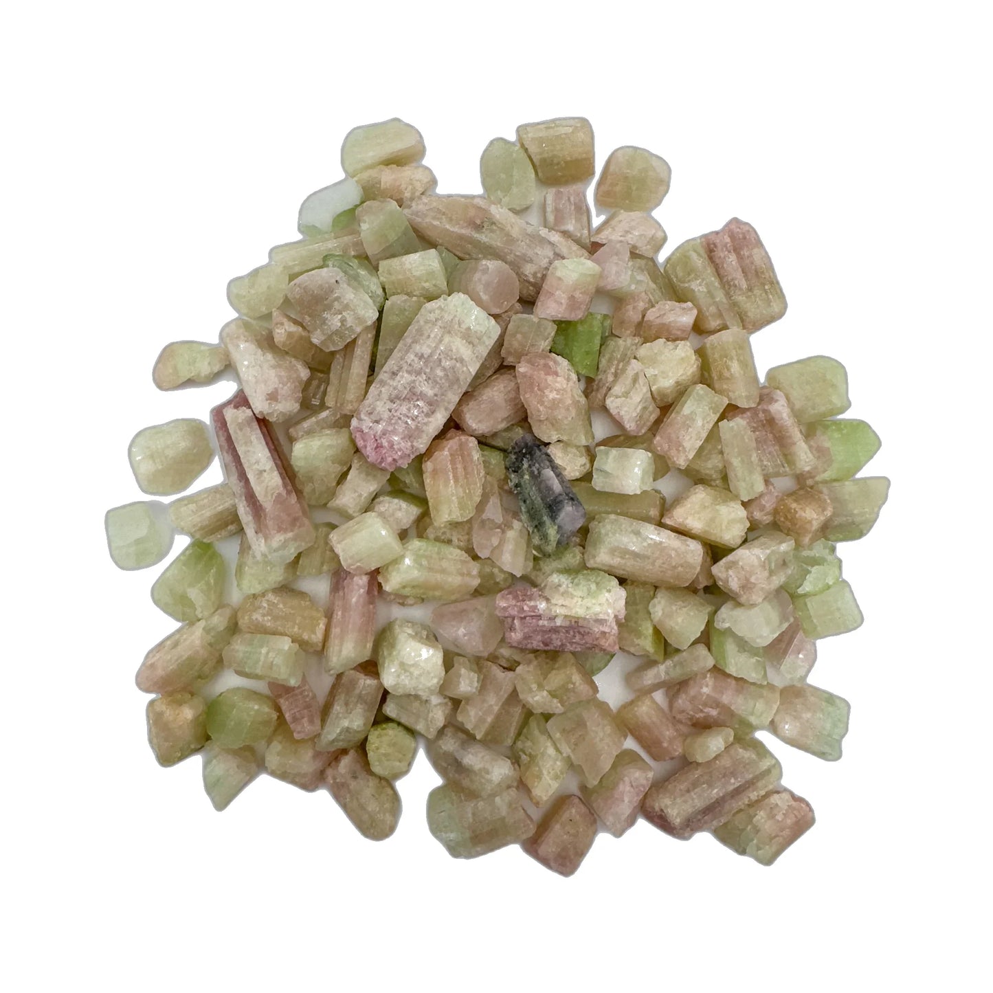 Watermelon Tourmaline raw stones from Brazil, A grade