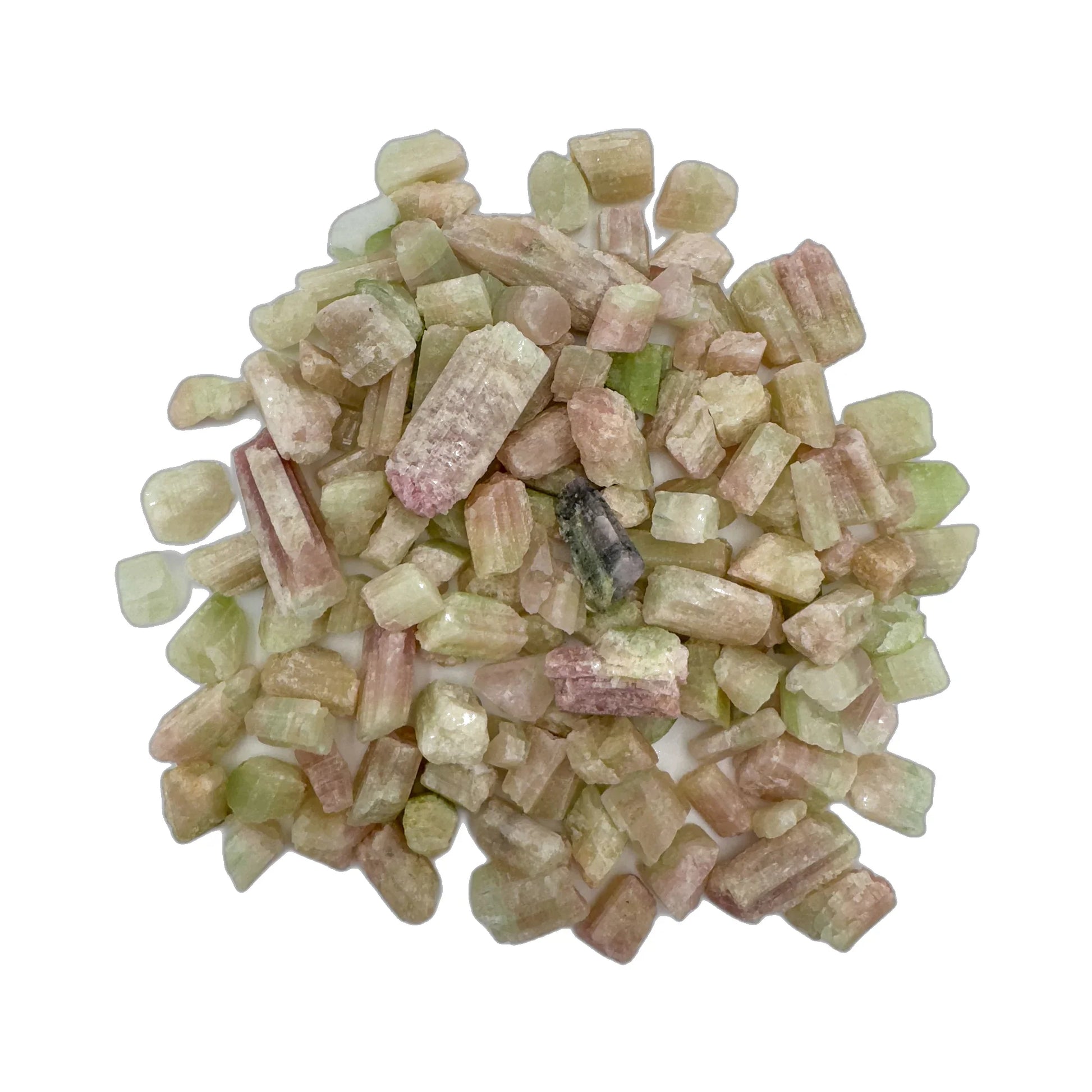 Watermelon Tourmaline raw stones from Brazil, A grade